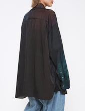 Load image into Gallery viewer, GRADATION OVERSIZED CUPRO LONG SLEEVE SHIRT
