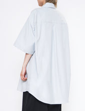 Load image into Gallery viewer, LT. BLUE GREY OVERSIZED SS SHIRT
